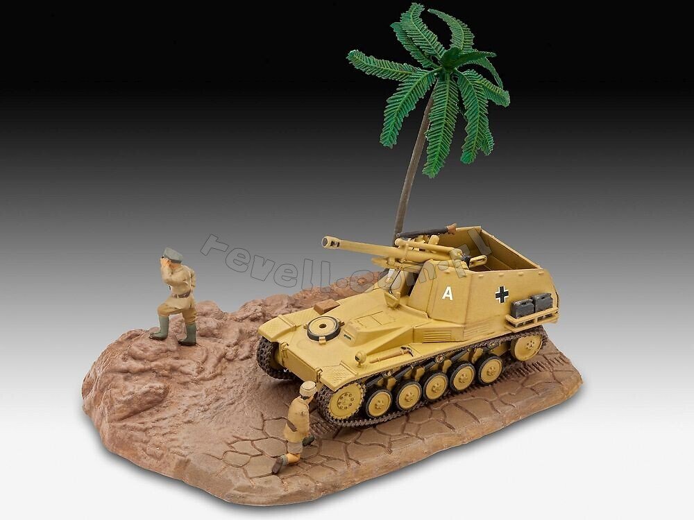 Revell 03334 Sd.Kfz. 124 Wespe - First Diorama Set 1/76 – obrázek 2