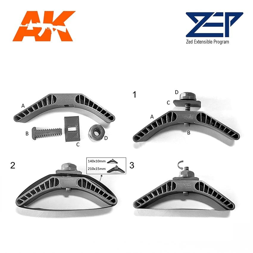 ZEP MSA01 SANDING HOLDER (SMALL) – immagine 2