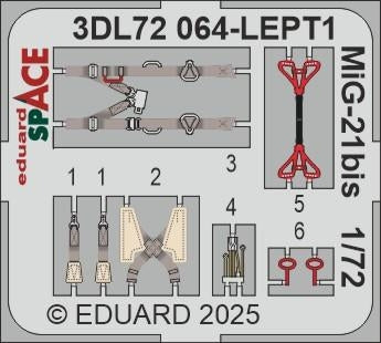 Eduard 3DL72064 MiG-21bis SPACE EDUARD 1/72 – image 4