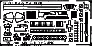 Eduard 35200 M-8 Greyhound 1/35 Tamiya – imagen 2