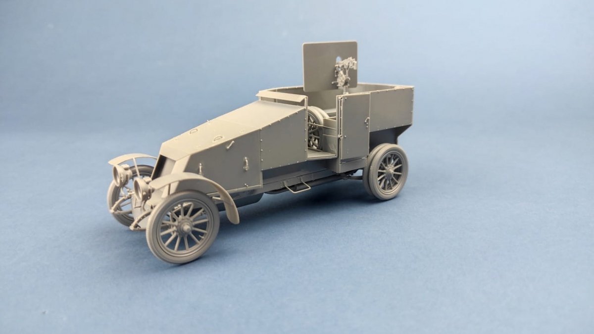 Copper State Models 35013 French Armored Car Models 1914 (Type ED) 1/35 – image 3