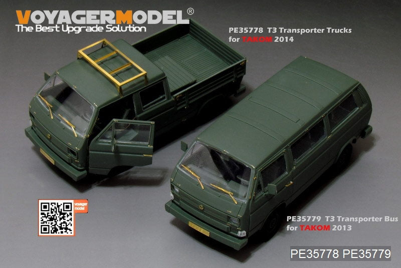 Voyager Model PE35779 Morden German T3 Transporter Bus For TAKOM 2013 1/35 – Bild 5