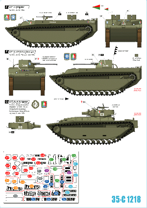Star Decals 35-C1218 Indochine The Foreign Legion - Regiment Etranger Cavalerie 3 1/35 – obrázek 2