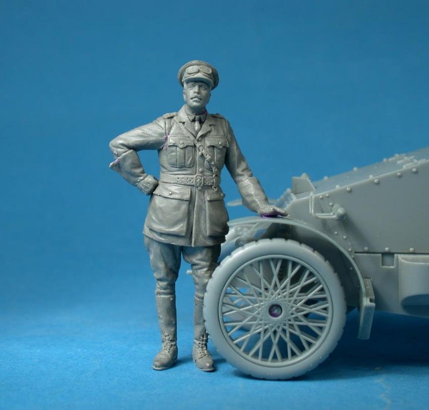 Copper State Models F35-004 British RNAS Armored Car Division Officer 1/35 – Bild 2