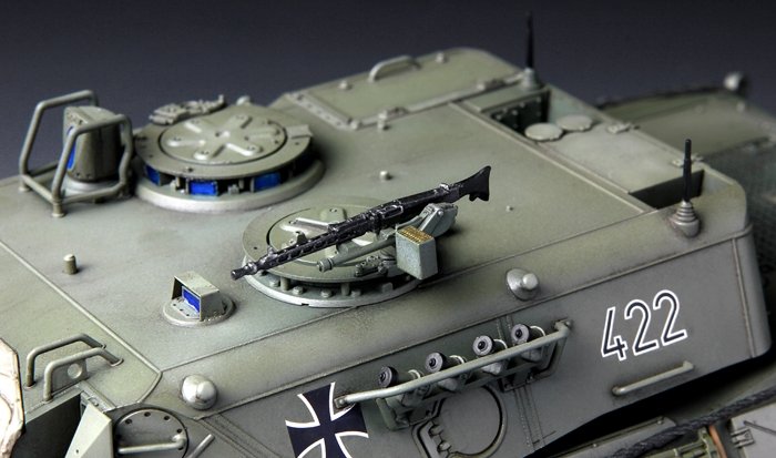 Meng Model TS-007 GERMAN MAIN BATTLE TANK LEOPARD 1 A3/A4 1/35 – imagen 7