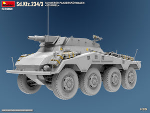 MiniArt 53001 Sd.Kfz.234/3 SCHWERER PANZERSPAHWAGEN STUMMEL 1/35 – image 3