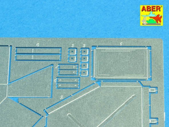 Aber 25020 Rear boxes for (Sd.Kfz. 171) Panther Ausf.A 1/25 – image 5