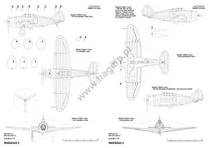 Kagero 7122 Republic P-43 Lancer EN/PL – obrázek 2