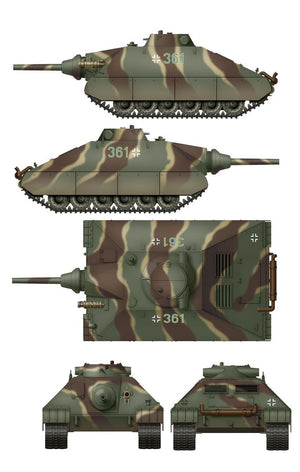Das Werk DW35019 Schwerer kleiner Panzerkampfwagen German Heavy Tank Project 1944 (2 in 1) 1/35 – image 5