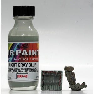 MR. Paint MRP-049 Light Gray Blue Russian aircraft cockpit 30ml – Bild 2