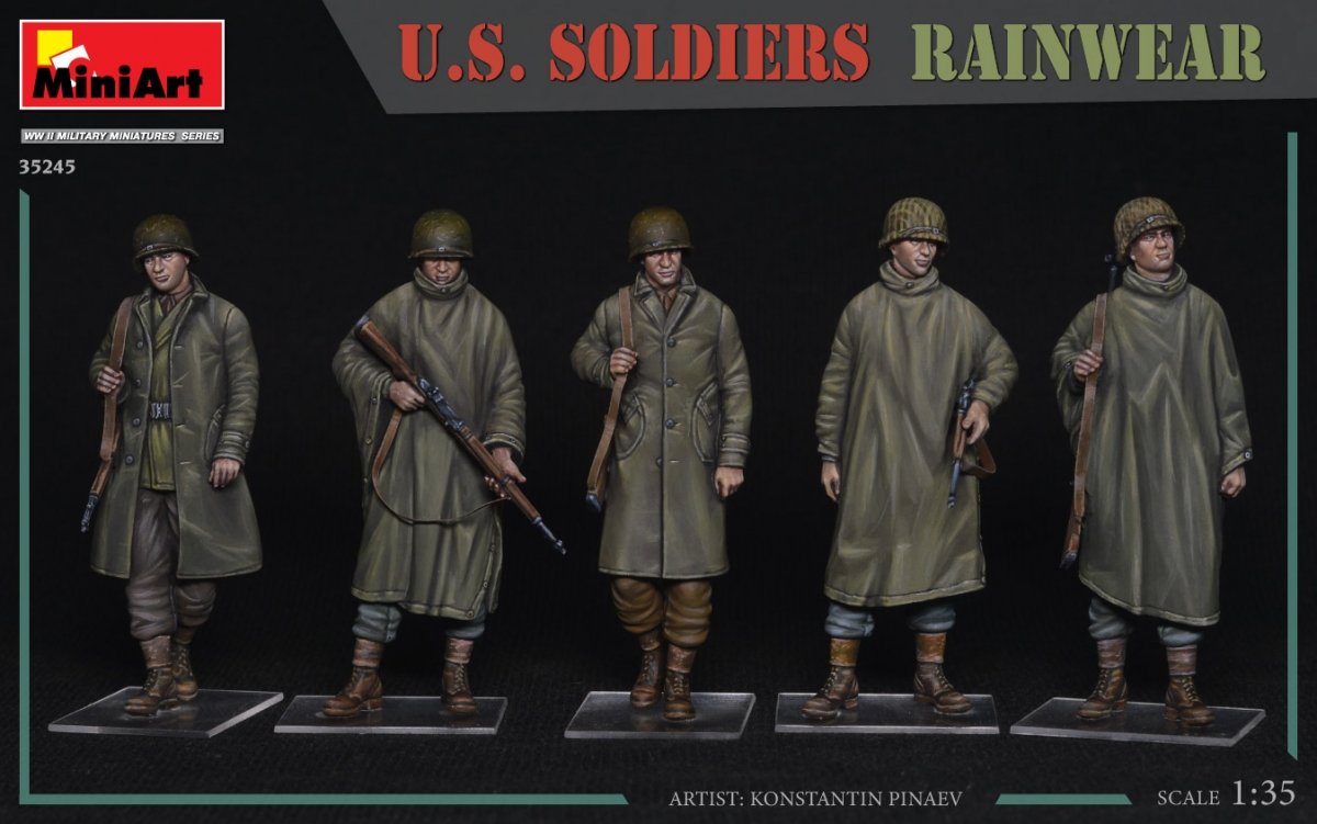 MiniArt 35245 US SOLDIERS RAINWEAR 1/35 – image 2