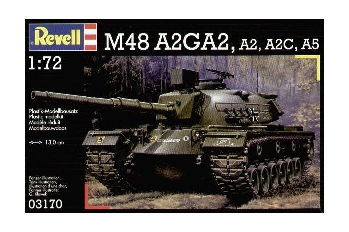 Revell 03170 M48 A2/A2C/A2GA2/A5 1/72