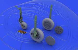 Eduard 648026 MiG-21 wheels 1/48 (EDUARD) – zdjęcie 3