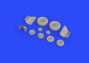 Eduard 648431 MiG-23ML wheels EDUARD, TRUMPETER 1/48 – obrázek 3