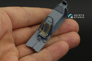 Quinta Studio QD48247 P-39 3D-Printed &amp;amp; colored Interior on decal paper (Eduard) 1/48 – image 4