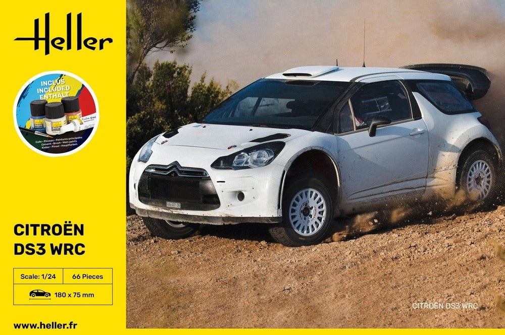 Heller 56758 Citroen DS3 WRC - Starter Kit 1/24 – Bild 2