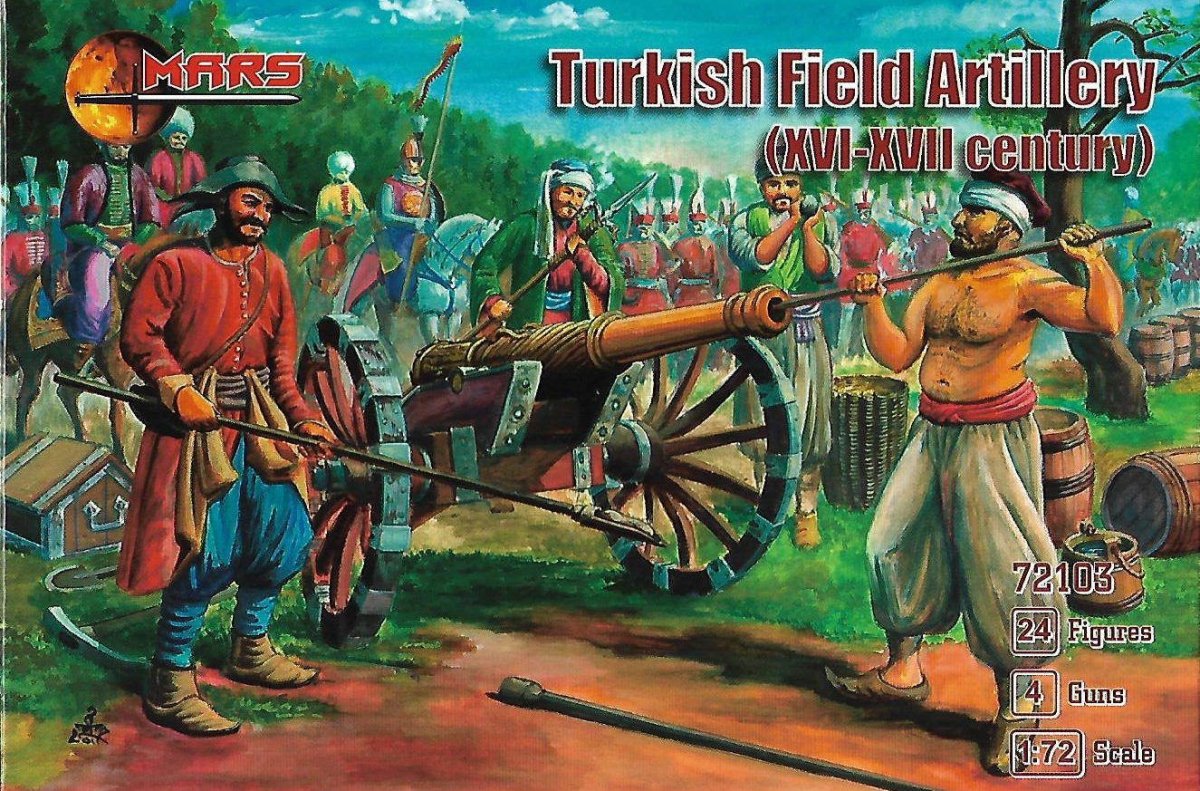 Mars 72103 TURKISH ARTILLERY. 16th - 17th Century (1/72)