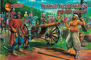 Mars 72103 TURKISH ARTILLERY. 16th - 17th Century (1/72)