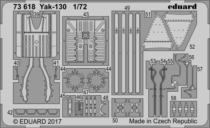 Eduard 73618 Yak-130 ZVEZDA 1/72 – immagine 2