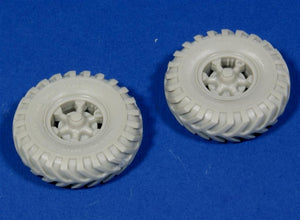 Panzer Art RE35-134 Road wheels for Sd.Kfz.9 “FAMO” (British cross country tyres) 1/35 – zdjęcie 2