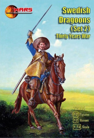 Mars 72095 Swedish dragoons - set 2 1/72