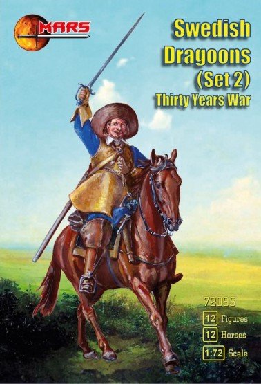 Mars 72095 Swedish dragoons - set 2 1/72