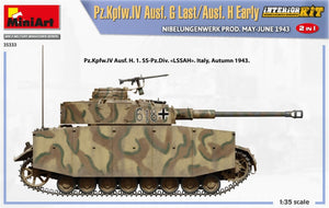 MiniArt 35333 Pz.Kpfw.IV Ausf. G Last/Ausf. H Early. NIBELUNGENWERK PRODUCED BY MAY-JUNE 1943. 2 IN 1 INTERIOR KIT 1/35 – image 17