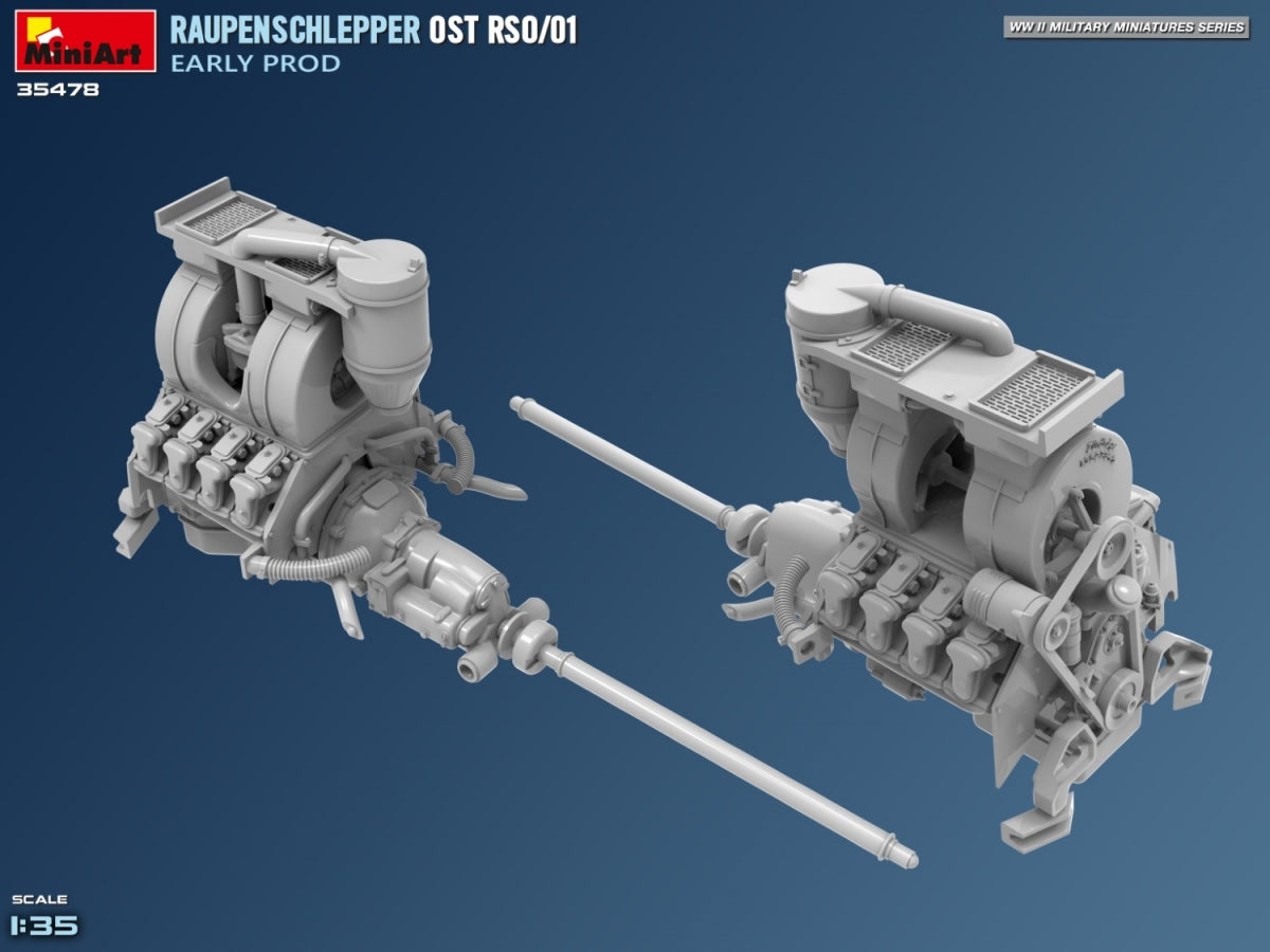 Miniart 35478 RAUPENSCHLEPPER OST RSO/01. EARLY PROD 1/35 – image 7