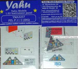 Yahu YMA3257 PZL P.11C for IBG Models 1/32