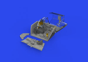 Eduard 648875 Bf 109F cockpit w/ early seat PRINT EDUARD 1/48 – Bild 2