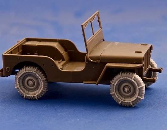 Panzer Art RE35-159 Road wheels with chains for US “Jeep” 1/35 – image 3