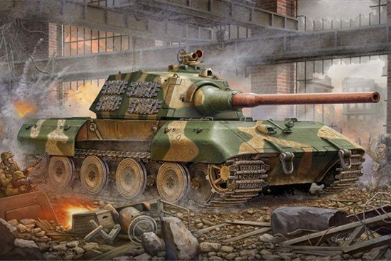 Trumpeter 00384 German Entwicklungsfahrzeug E100 Super Heavy Tank 1/35