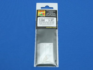 Aber 350L-07 Set of 12 pcs 127 mm universal barrels for US Navy ships (1/350) – imagen 7