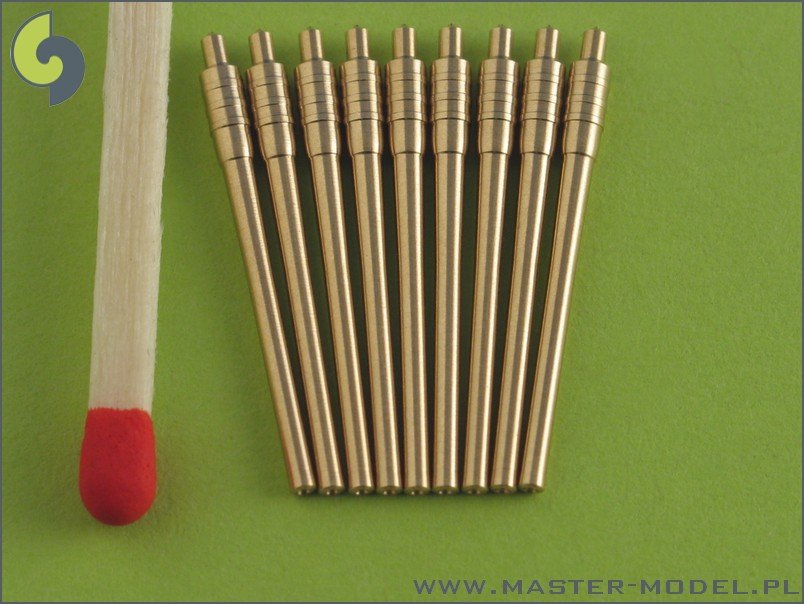 Master SM-700-005 IJN 46cm/45 (18.1in)Type 94 barrels (9 pcs) - Yamato, Musashi – image 3