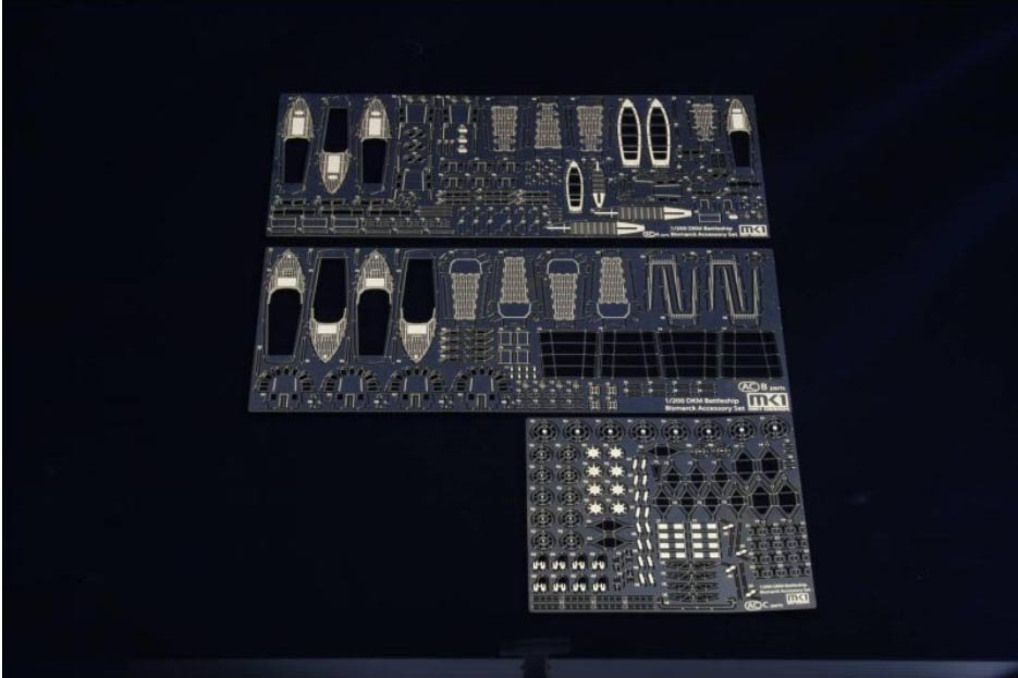 MK1 Design MD-20002 BISMARCK DX PACK 1/200 – imagen 15