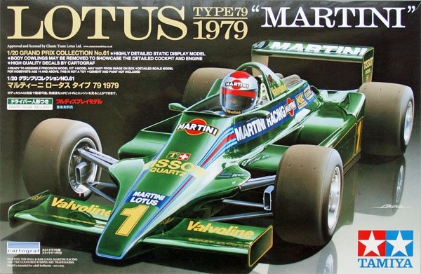 Tamiya 20061 Lotus Type 79 1979 Martini 1/20