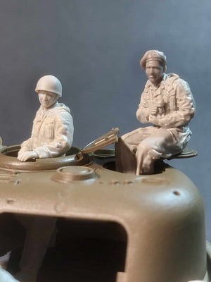Panzer Art FI35-215 British Sherman tanks turret Pixie suit set 1/35 – image 5