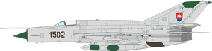 Eduard 2156 Erka - MiG-21 R in the Czechoslovak, Czech, and Slovak Air Forces 1/72