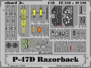 Eduard BIG4815 P-47D-20 1/48 TAMIYA – image 5