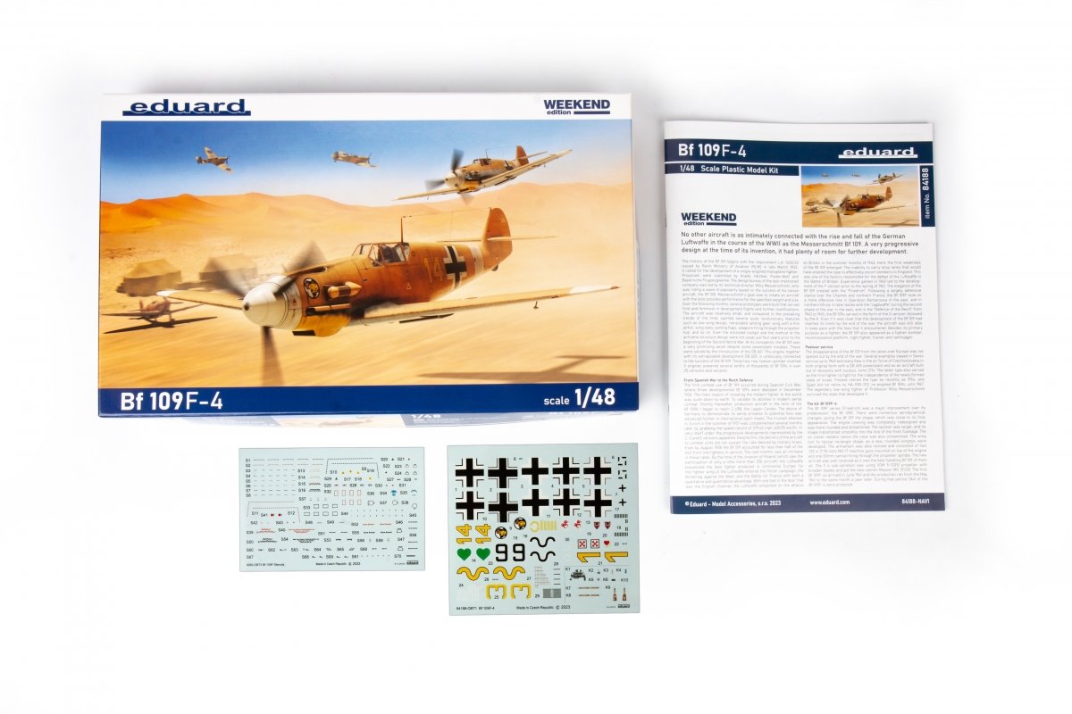 Eduard 84188 Bf 109F-4 Weekend edition 1/48 – image 3