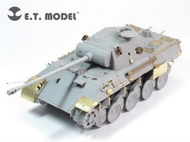 E.T. Model E35-124 WWII German Panther D Basic (For DRAGON Smart Kit) 1/35 – zdjęcie 9