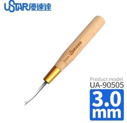 U-Star UA-90505 Flat Blade Knife 3 mm