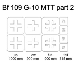 Omask 24024 Bf 109 G-10 MTT part 2 1/48