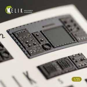 KELIK K35013 SH-60B INTERIOR 3D DECALS FOR KITTY HAWK KIT 1/35 – image 9