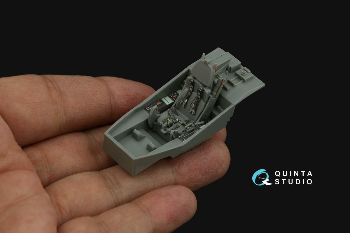 Quinta Studio QD48479 F-35A 3D-Printed &amp;amp; colored Interior on decal paper (Kitty Hawk/Zimi Model) 1/48 – image 11