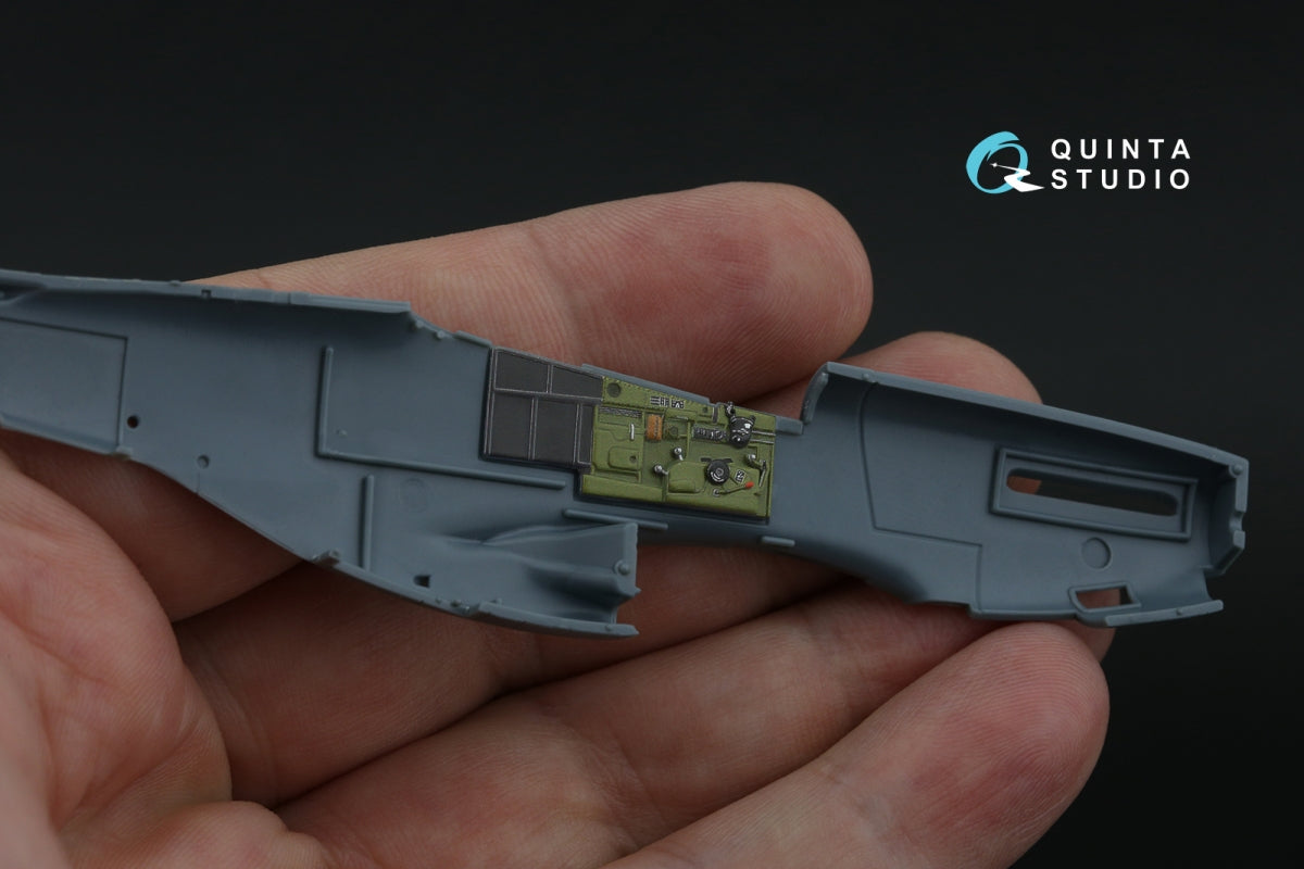 Quinta Studio QD72182 P-51D Mustang Late 3D-Printed &amp;amp; colored Interior on decal paper (Eduard) 1/72 – image 11