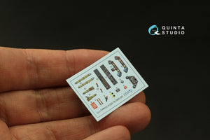 Quinta Studio QD72093 Ta 152C/H 3D-Printed &amp;amp; colored Interior on decal paper (Dragon) 1/72 – Bild 3