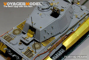 Maquette Voyager PE351182 Char King Tiger allemand de la Seconde Guerre mondiale (tourelle Hensehel) (pour kit DRAGON/ZVEZDA) 1/35 – image 6