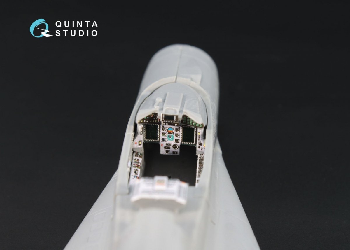 Quinta Studio QD72003 MiG-29 SMT 3D-Printed &amp;amp; colored Interior on decal paper (for 7309 Zvezda kit)1/72 – Bild 3
