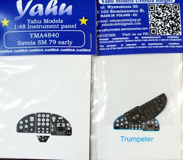 Yahu YMA4840 SM.79 (Trumpeter) 1/48